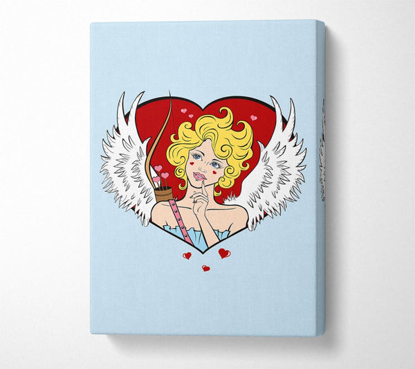  A Canvas Print of Cupid Love Finder Canvas Art