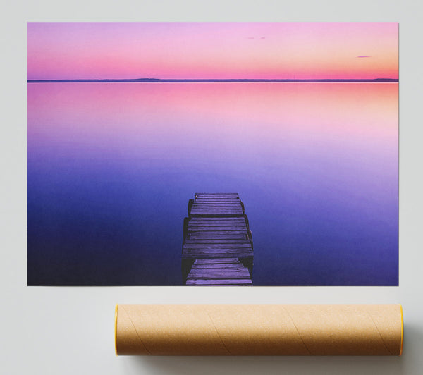 Stillness Of The Waters Poster