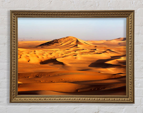 Desert Mound Framed Print