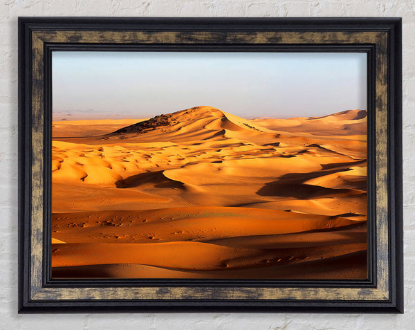 Desert Mound Framed Print