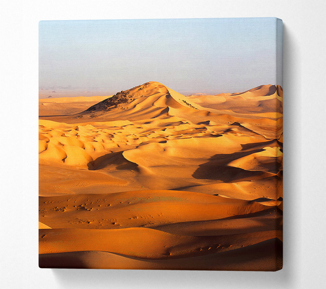  A Canvas Print of Desert Mound Canvas Art