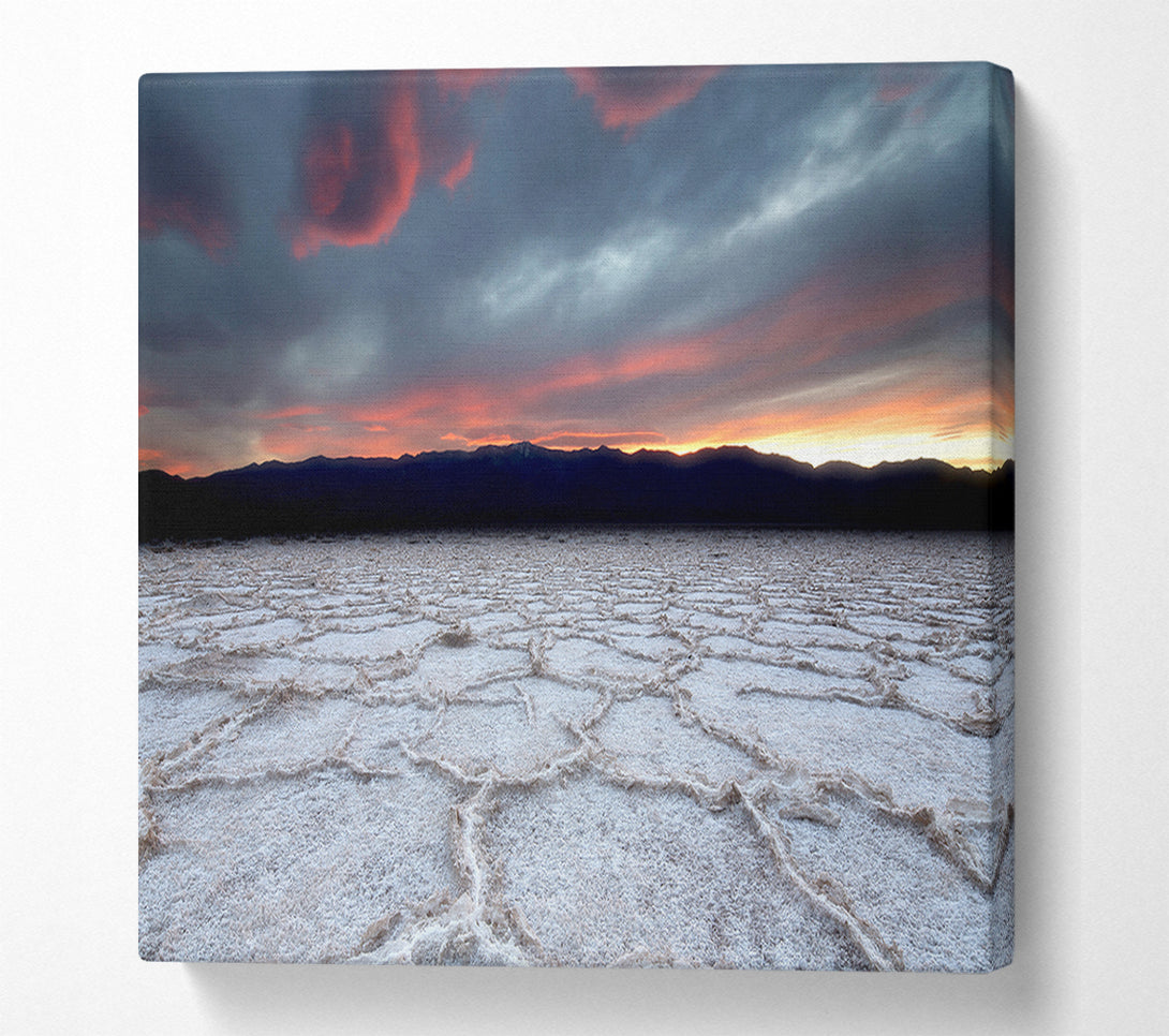  A Canvas Print of Ice Desert Canvas Art