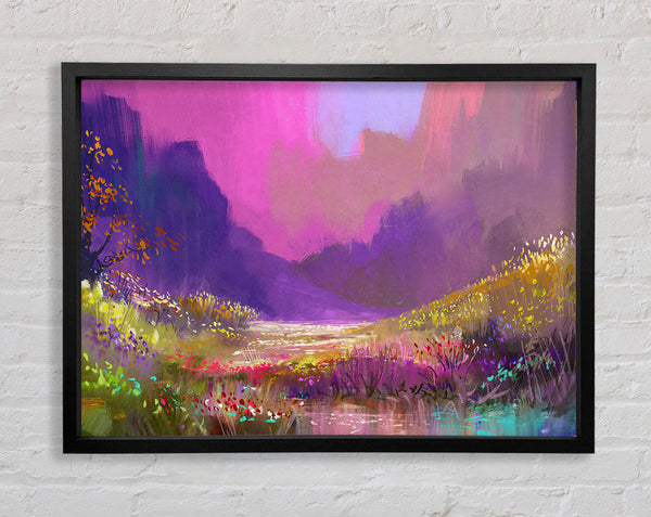 Perfect Wild Flower Dream Framed Print