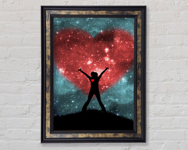Love Love Love Framed Print