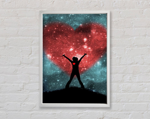Love Love Love Framed Print