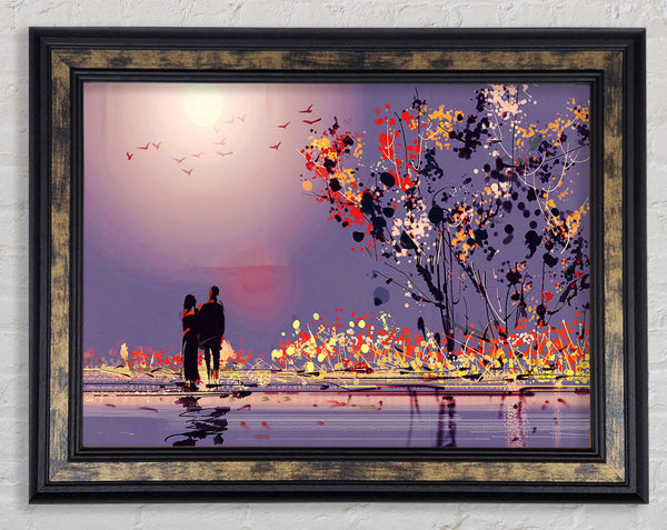 Lovers Retreat 1 Framed Print