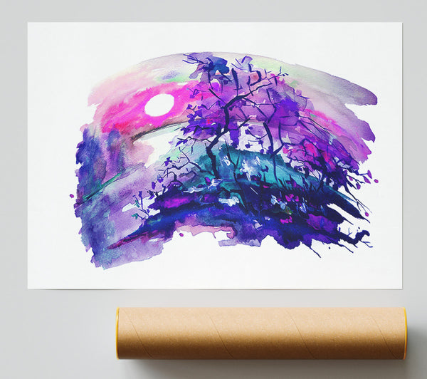 Tree Melt Giclee Print