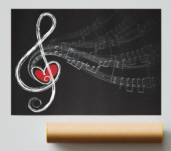 For The Love Of Music Poster