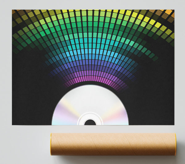 Rainbow Album Giclee Print