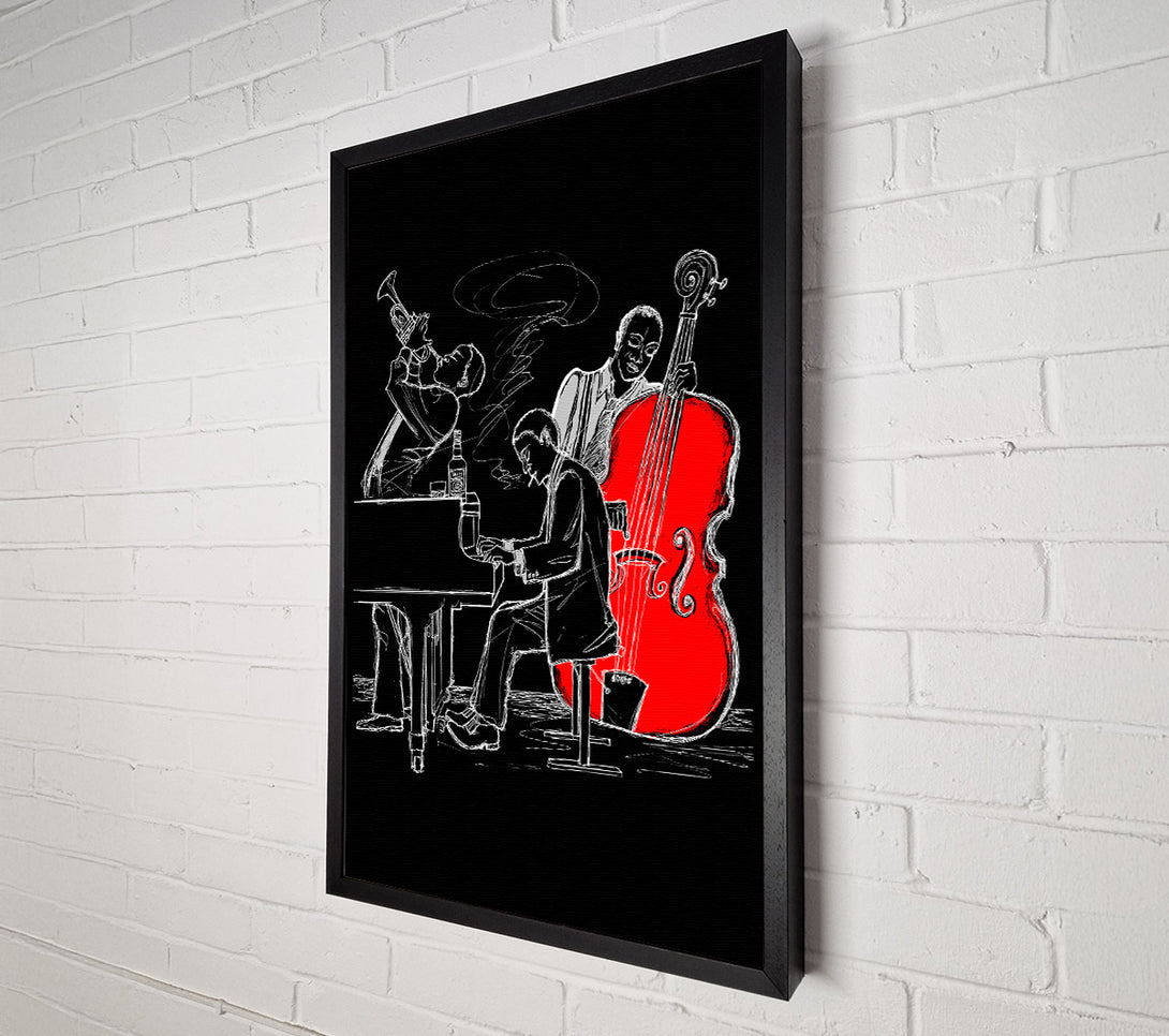  A Canvas Print of Playing The Blues 3 Canvas Art