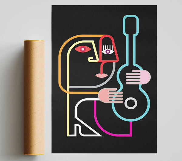 Music Player Print