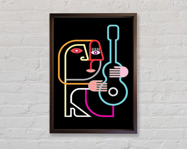 Music Player Framed Print