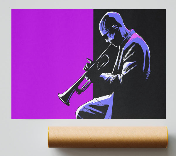 Trumpet Player Print