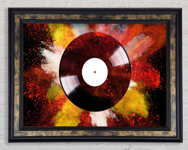 Album Powder Framed Print