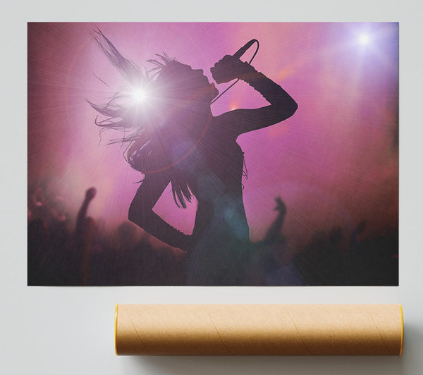 Rock Goddess Poster