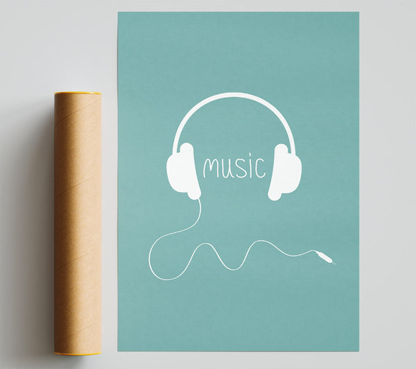 Music Between The Ears Giclee Print