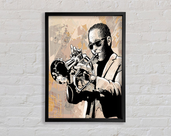 Old Time Blues Framed Print