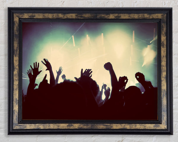 The Crowds Want More Framed Print
