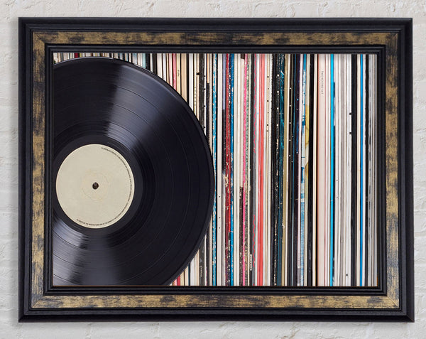 Album Love Framed Print
