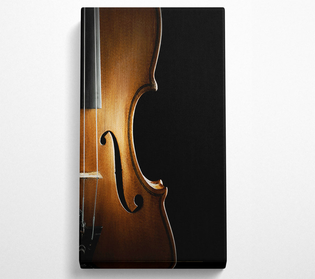  A Canvas Print of Double Bass Beauty Canvas Print
