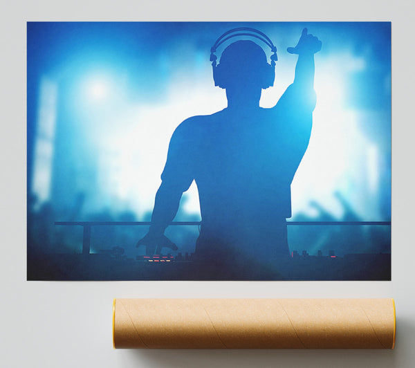 Dj Blues Print