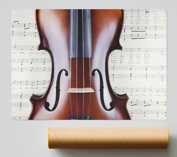 Violin Splendor Giclee Print