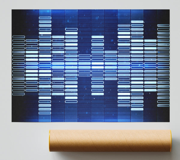 Sound Bar Blues Print