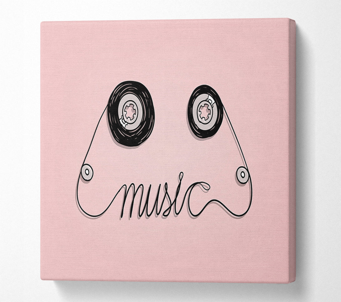  A Canvas Print of Real To Real Canvas Wall Art