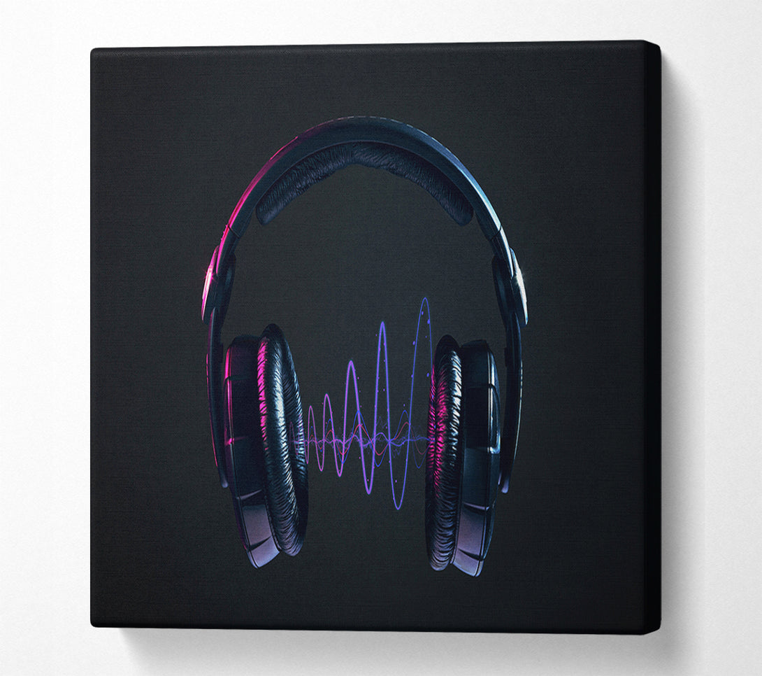  A Canvas Print of Vibration Canvas Wall Art