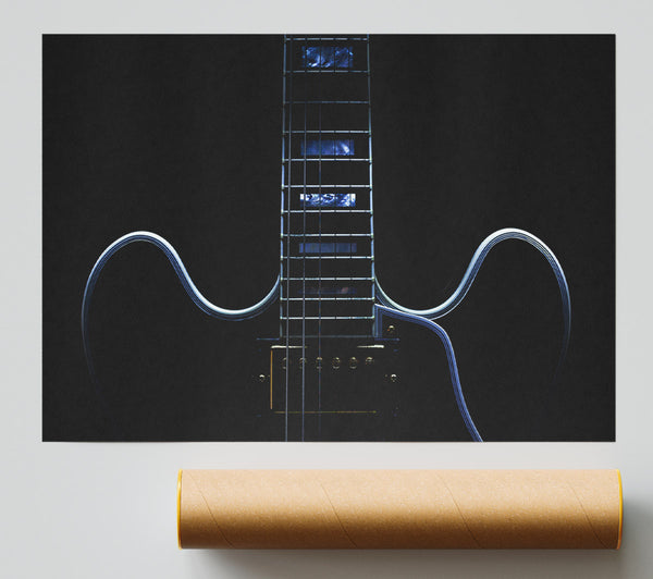 Gibson Guitar Print