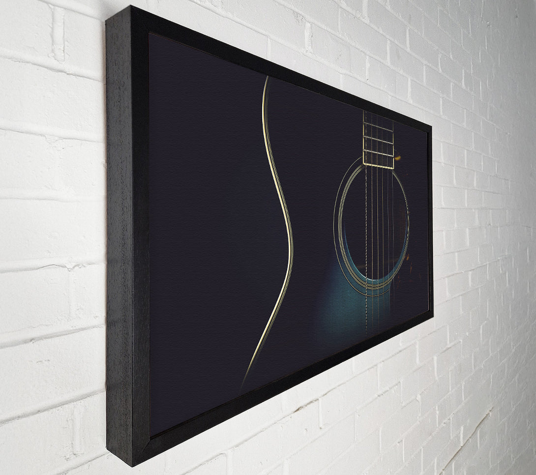 A Canvas Print of Gibson Acoustic Guitar Canvas Print