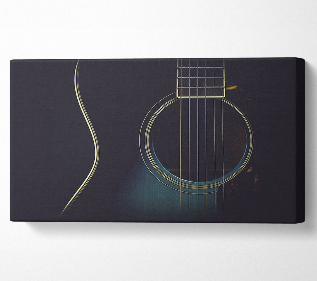  A Canvas Print of Gibson Acoustic Guitar Canvas Print