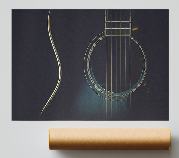 Gibson Acoustic Guitar Poster