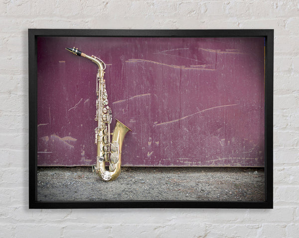 Saxophone Framed Print
