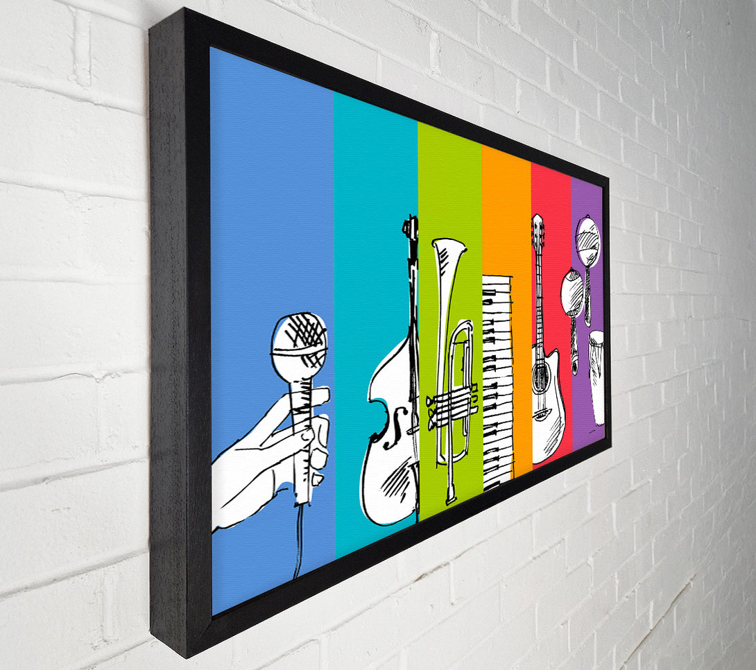  A Canvas Print of The Bands Passion Canvas Print