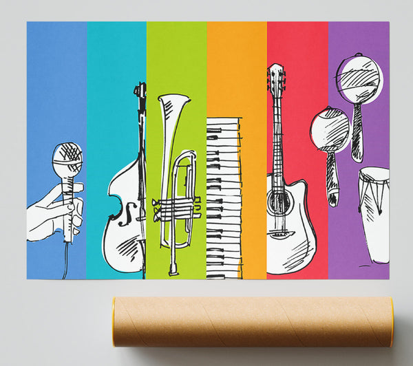The Bands Passion Print