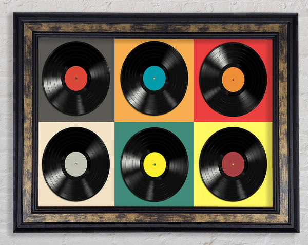 Album Madness Framed Print