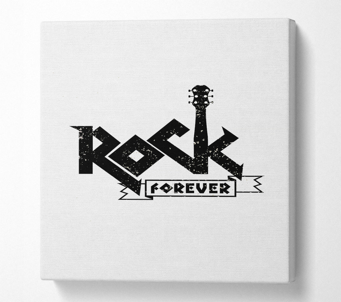  A Canvas Print of Rock Forever Canvas Art