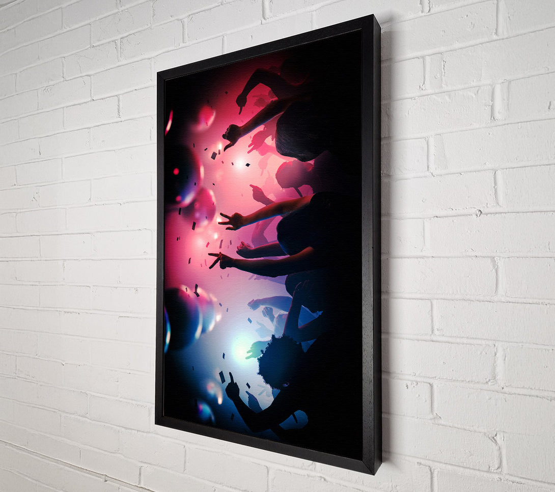  A Canvas Print of Loving The Tunes 1 Canvas Print