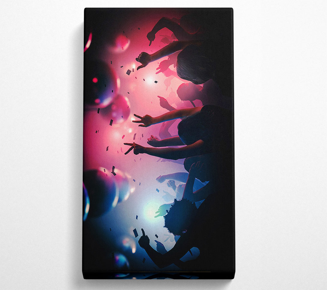  A Canvas Print of Loving The Tunes 1 Canvas Print