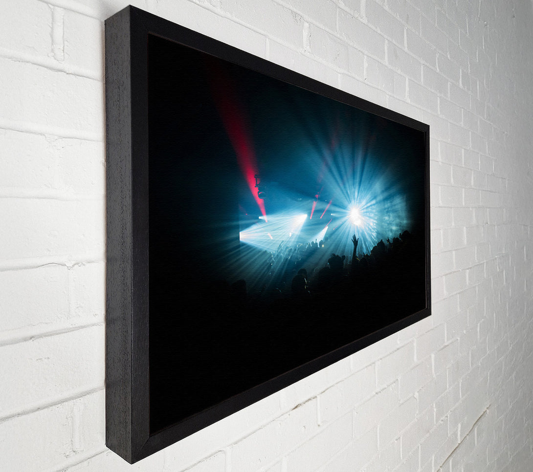  A Canvas Print of Crowd Lights Canvas Art