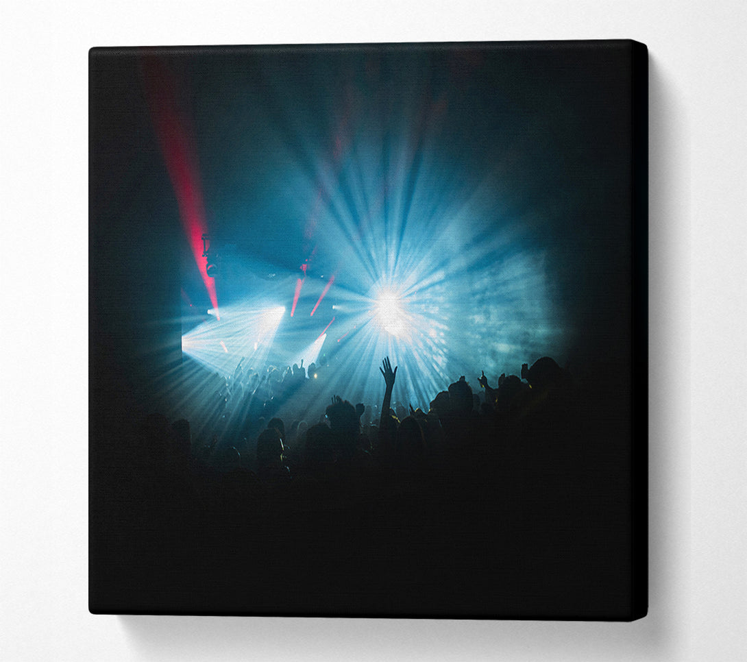  A Canvas Print of Crowd Lights Canvas Art