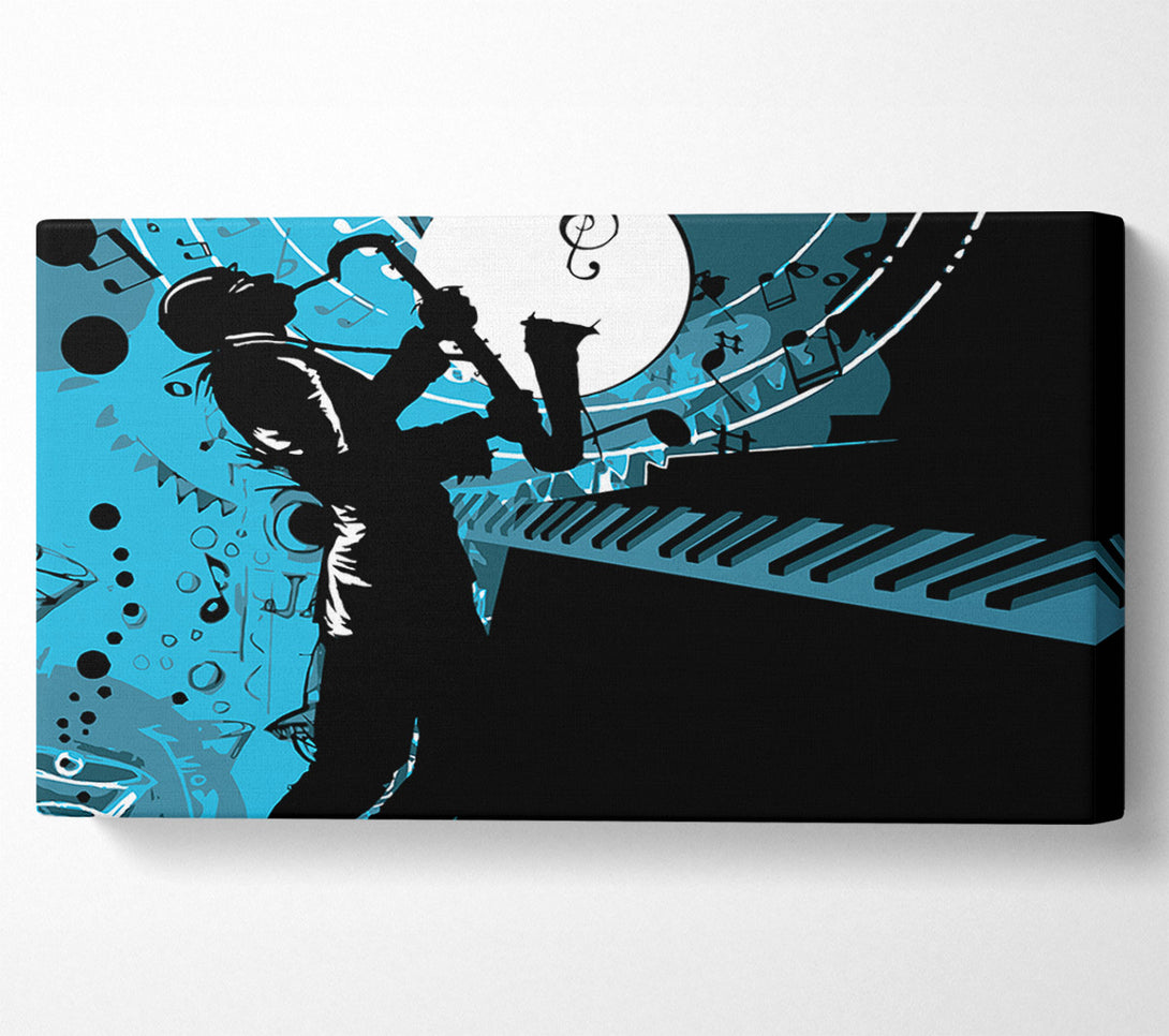  A Canvas Print of Playing The Blues 1 Canvas Art