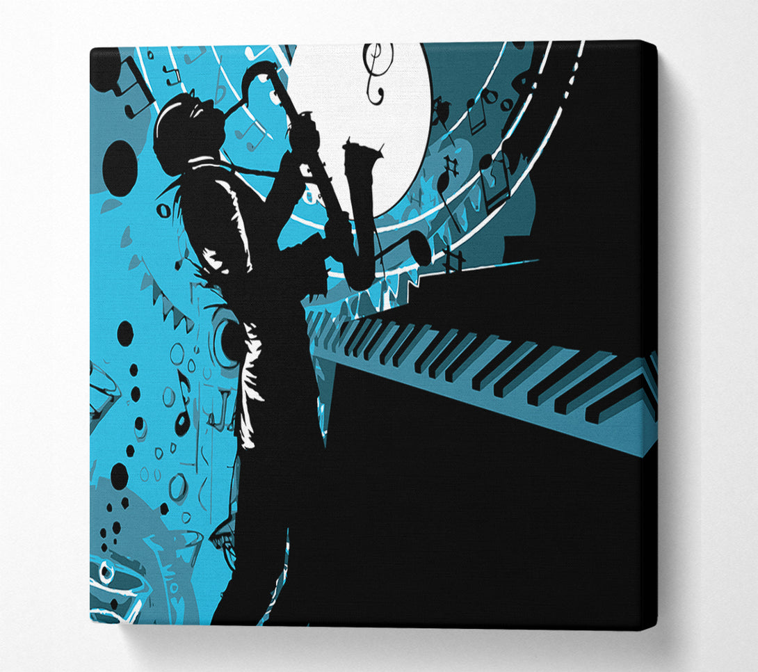  A Canvas Print of Playing The Blues 1 Canvas Art