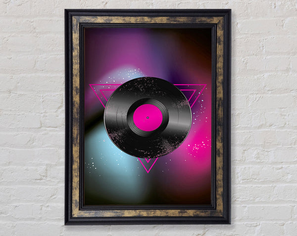 Pink Floyd LP Framed Print