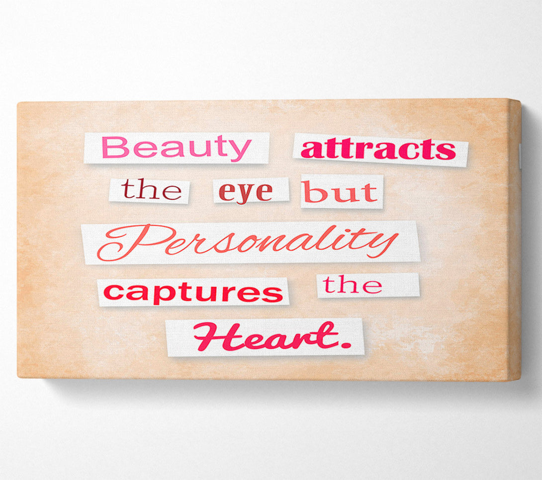  A Canvas Print of Beauty Attracts The Eye But Canvas Wall Art