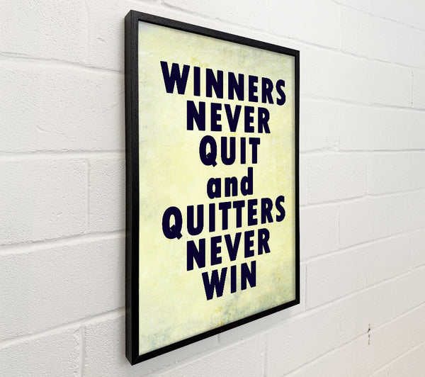 Winners Never Quit