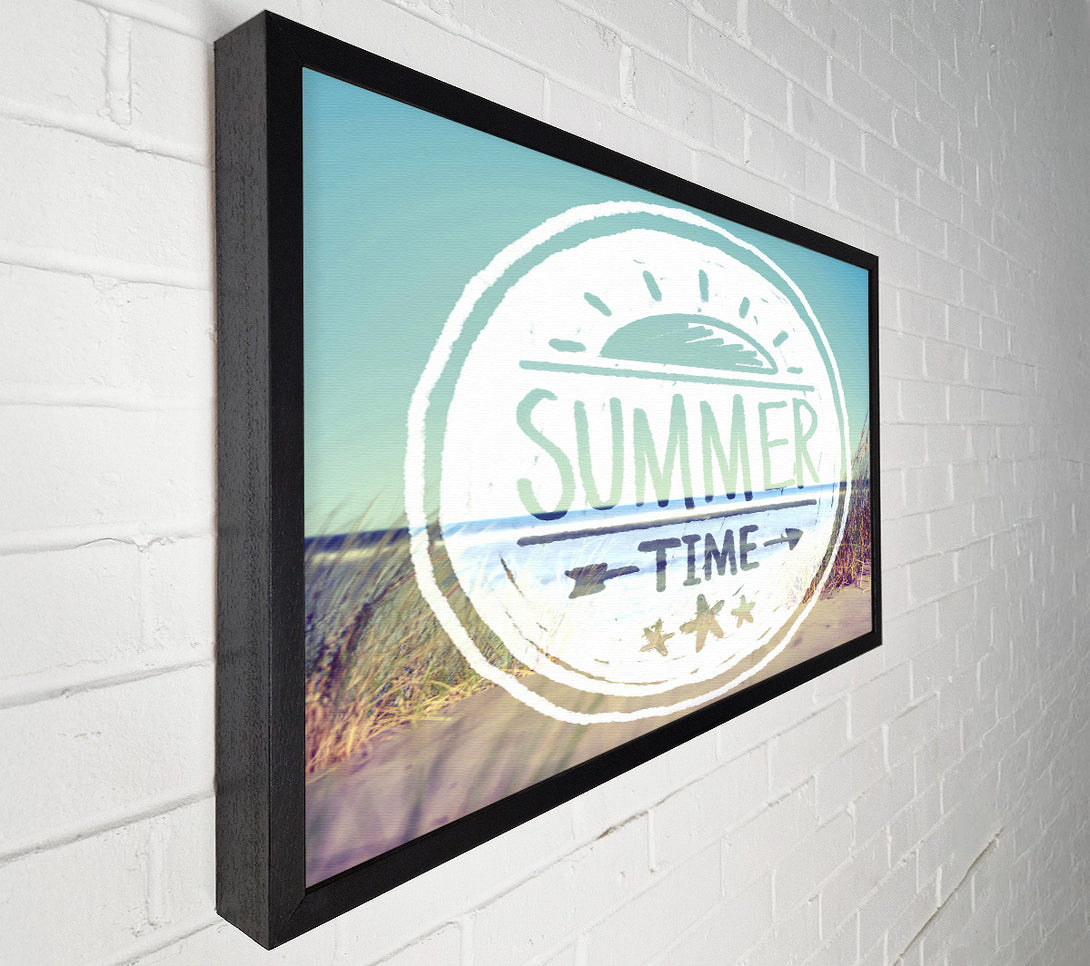  A Canvas Print of Summer Time Canvas Wall Art