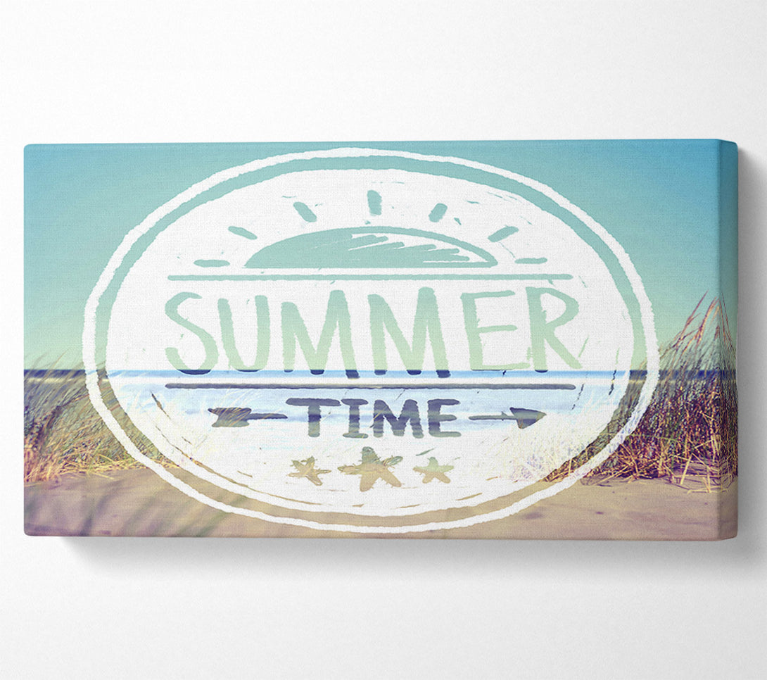  A Canvas Print of Summer Time Canvas Wall Art