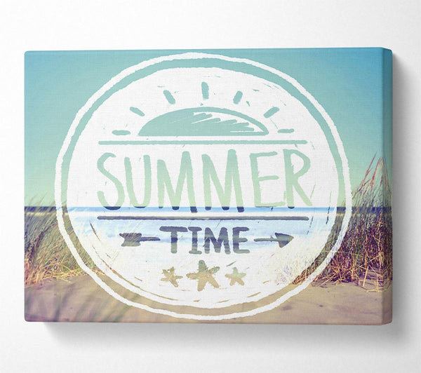  A Canvas Print of Summer Time Canvas Wall Art
